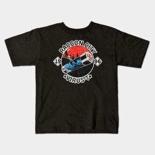 Raccon city virus-T Kids T-Shirt